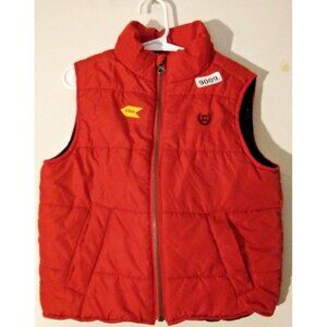 Chaps Ralph Lauren  Toddler Kid's size 4T Red  Puffer Vest winter jacket